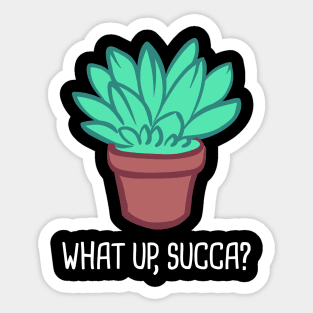 Gardening Succulent Plant Gift For Gardeners Sticker